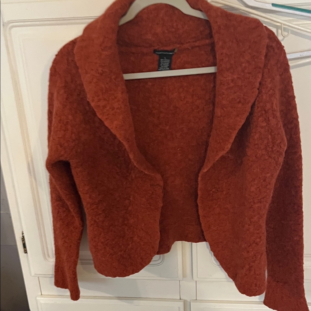 Women's Rust Jacket-Sweaterworks Large